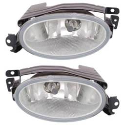 New Pair Of Daytime Running Lights Compatible With Honda Civic 1.8L 2.4L 2014 2015 By Part Numbers