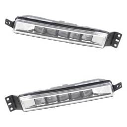 New Pair Of Daytime Running Lights Compatible With Honda Accord 2.0L 2.4L 3.5L 2016 2017 By Part