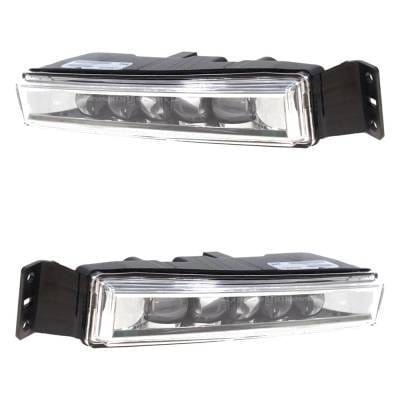 New Pair Of Daytime Running Lights Compatible With Honda Accord 2.0L 2.4L 3.5L 2016 2017 By Part thumbnail 3