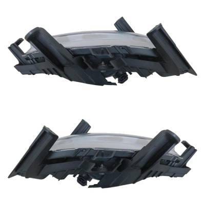 New Pair Of Daytime Running Lights Compatible With Hyundai Sonata 2.0L 2.4L 2014-2014 By Part thumbnail 9