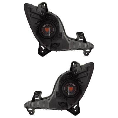 New Pair Of Daytime Running Lights Compatible With Hyundai Sonata 2.4L 2011 2012 2013 2014 2015 By thumbnail 3
