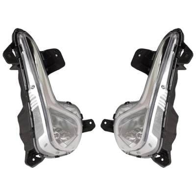 New Pair Of Daytime Running Lights Compatible With Hyundai Sonata 2.4L 2011 2012 2013 2014 2015 By thumbnail 7