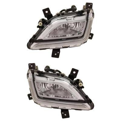 Drl Assembly Compatible With 2019-2021 Hyundai Tucson 2.0L 2.4L I4 181Hp Replaces Hy2592170