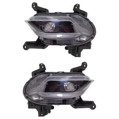 Fog Light Compatible With 2019-2020 Hyundai Santa Fe 2.5L 1.6L I4 191Hp Replaces Hy2592172 thumbnail 3