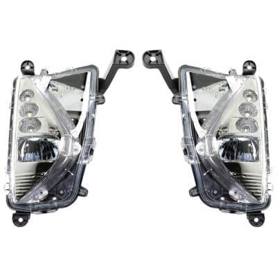 Drl Assembly Compatible With 2016-2018 Toyota Prius 1.8L I4 121Hp Replaces To2592137 81210-47030