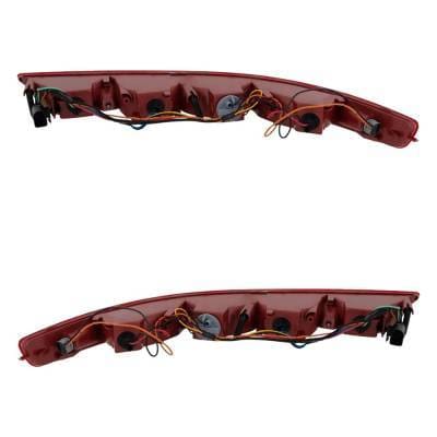 New Pair Of Daytime Running Lights Compatible With Audi Q5 Sq5 2.0L 3.0L 3.2L 2009-2017 By Part
