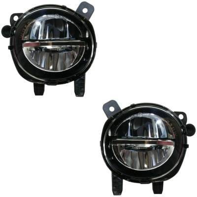 New Pair Of Daytime Running Lights Compatible With Bmw 2.0L 3.0L 2012-2021 By Part Numbers 63 17 7