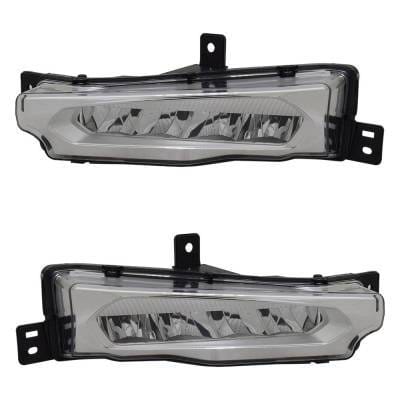 New Pair Of Daytime Running Lights Compatible With Bmw X4 2.0L 3.0L 2019-2019 By Part Numbers