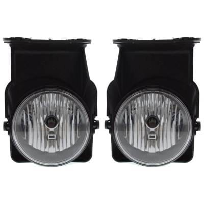 New Pair Of Daytime Running Lights Compatible With Gmc 2005 2006 2007 By Part Numbers Gm2593154 thumbnail 3