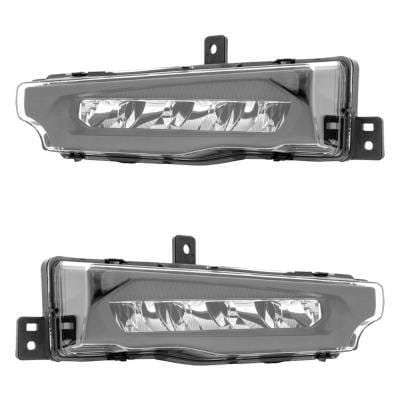 New Pair Of Daytime Running Lights Compatible With Bmw X3 X4 2.0L 3.0L 2020 2021 By Part Numbers
