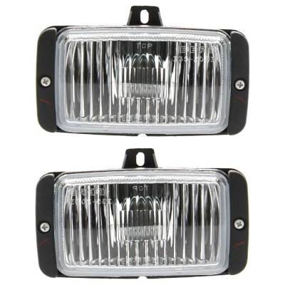 New Pair Of Daytime Running Lights Compatible With Chevrolet Gmc Pontiac Oldsmobile Buick 1982-1997 thumbnail 3