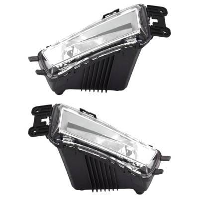 New Pair Of Daytime Running Lights Compatible With Volkswagen Passat 1.8L 2.0L 3.6L 2016 2017 2018 thumbnail 3