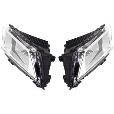 New Pair Of Daytime Running Lights Compatible With Volkswagen Passat 1.8L 2.0L 3.6L 2016 2017 2018 thumbnail 5