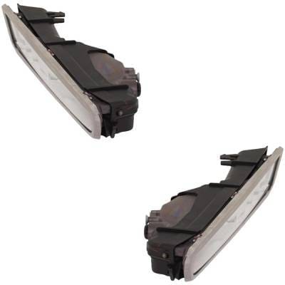 New Pair Of Daytime Running Lights Compatible With Acura Tl 3.2L 2002 2003 By Part Numbers Ac2592104
