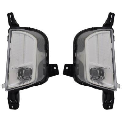 New Pair Of Daytime Running Lights Compatible With Ford Edge 2019 2020 2021 2022 2023 By Part thumbnail 3
