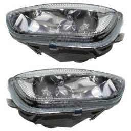 New Pair Of Daytime Running Lights Compatible With Toyota Corolla 1.8L 2001 2002 By Part Numbers
