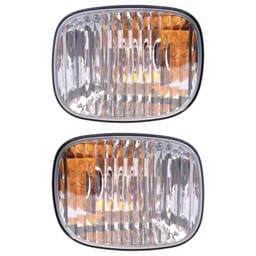 New Pair Of Daytime Running Lights Compatible With Buick Chevrolet Pontiac Saturn Terraza Uplander