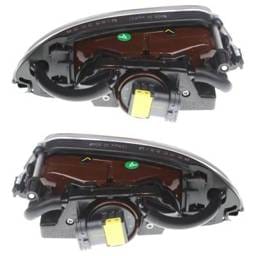 New Pair Of Daytime Running Lights Compatible With Mercedes-Benz Ml320 Ml430 Ml500 Ml350 1998-2005