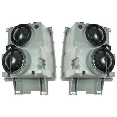 New Pair Of Daytime Running Lights Compatible With Cadillac Sts 2005 2006 2007 2008 2009 2010 2011 thumbnail 3