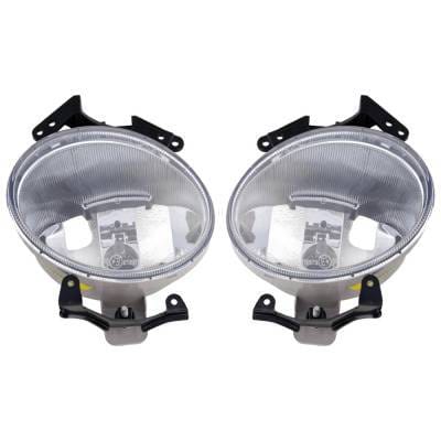 New Pair Of Daytime Running Lights Compatible With Hyundai Santa Fe 2.7L 3.3L 2007 2008 2009 By Part