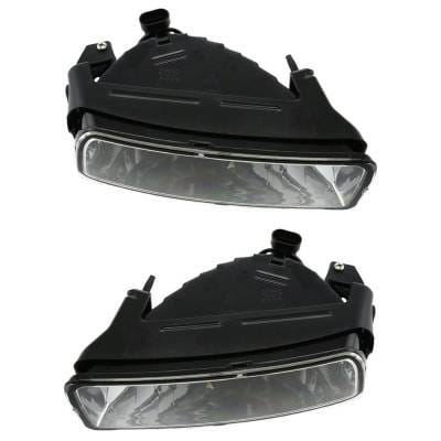 New Pair Of Daytime Running Lights Compatible With Ford Expedition Expedition Nbx 2003 2004 By Part thumbnail 5
