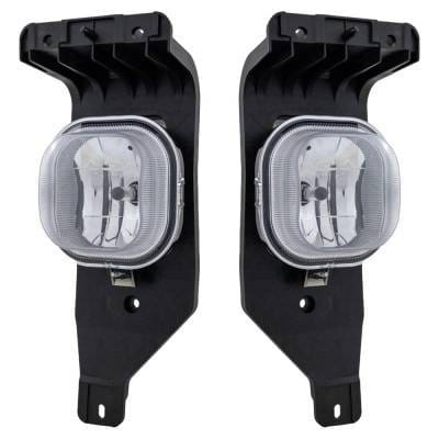 New Pair Of Daytime Running Lights Compatible With Ford 5.4L 6.0L 6.8L 2005 2006 2007 By Part