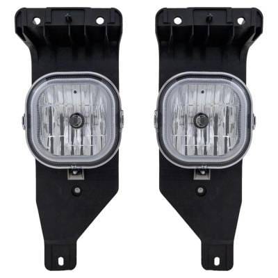 New Pair Of Daytime Running Lights Compatible With Ford 5.4L 6.0L 6.8L 2005 2006 2007 By Part thumbnail 3