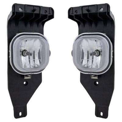 New Pair Of Daytime Running Lights Compatible With Ford 5.4L 6.0L 6.8L 2005 2006 2007 By Part thumbnail 5