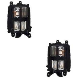 New Pair Of Turn Signal Light Assembly Compatible With Mitsubishi Rvr Outlander Sport S Sport