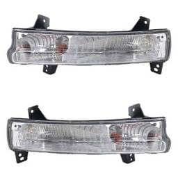 New Pair Of Daytime Running Lights Compatible With Jeep Compass 2017 2018 2019 2020 2021 By Part