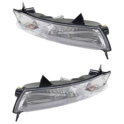 New Pair Of Daytime Running Lights Compatible With Jeep Compass 2017 2018 2019 2020 2021 By Part thumbnail 5