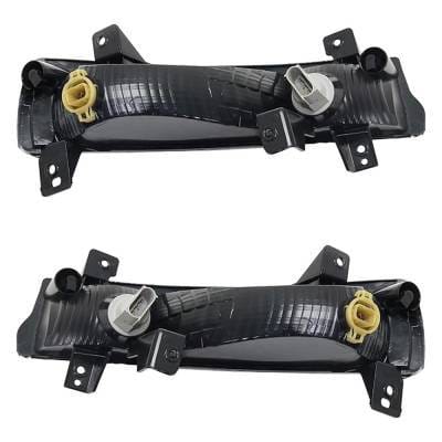New Pair Of Daytime Running Lights Compatible With Jeep Compass 2017 2018 2019 2020 2021 By Part thumbnail 9