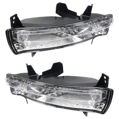 New Pair Of Daytime Running Lights Compatible With Jeep Compass 2017 2018 2019 2020 2021 By Part thumbnail 11