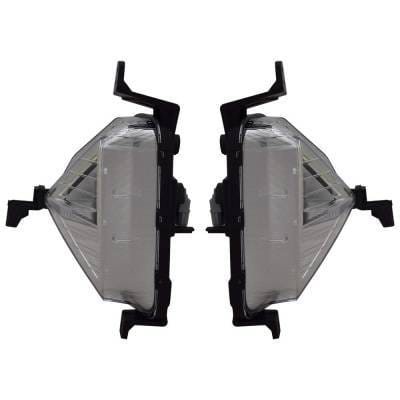 New Pair Of Daytime Running Lights Compatible With Hyundai Elantra 1.4L 1.6L 2.0L 2019 2020 By Part thumbnail 5
