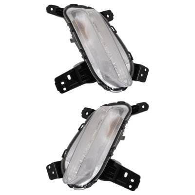 New Pair Of Daytime Running Lights Compatible With Kia Forte 1.6L 2.0L 2019 2020 2021 By Part thumbnail 5