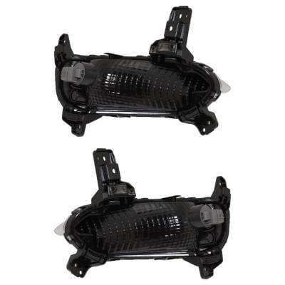 New Pair Of Daytime Running Lights Compatible With Kia Forte 1.6L 2.0L 2019 2020 2021 By Part thumbnail 7