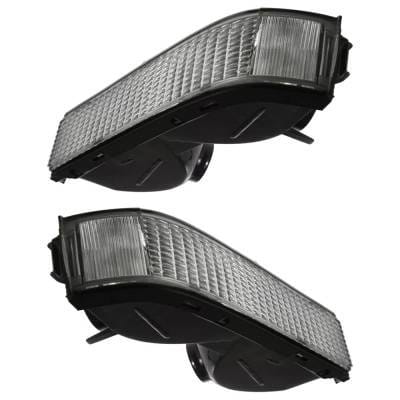 New Pair Of Daytime Running Lights Compatible With Chevrolet Gmc 1988-2002 By Part Numbers 5974338