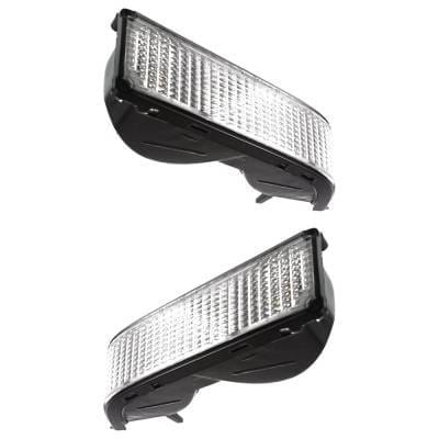 New Pair Of Daytime Running Lights Compatible With Chevrolet Gmc 1988-2002 By Part Numbers 5974338 thumbnail 3