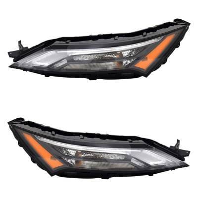 New Pair Of Daytime Running Lights Compatible With Nissan Rogue 1.5L 2.5L 2021 2022 2023 2024 By thumbnail 3