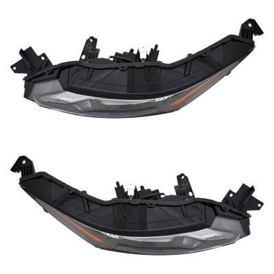 New Pair Of Daytime Running Lights Compatible With Nissan Rogue 1.5L 2.5L 2021 2022 2023 2024 By thumbnail 7