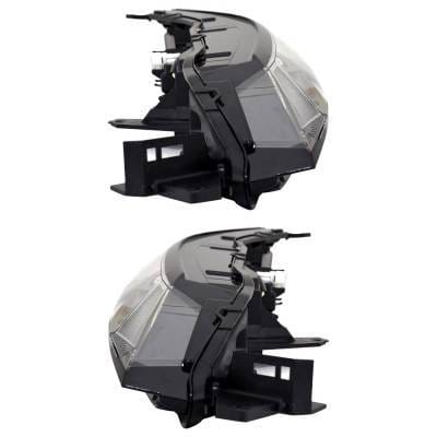 New Pair Of Daytime Running Lights Compatible With Nissan Rogue 1.5L 2.5L 2021 2022 2023 2024 By thumbnail 9