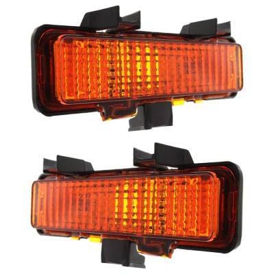 New Pair Of Daytime Running Lights Compatible With Chevrolet Gmc Oldsmobile S10 S15 S10 Blazer S15 thumbnail 3