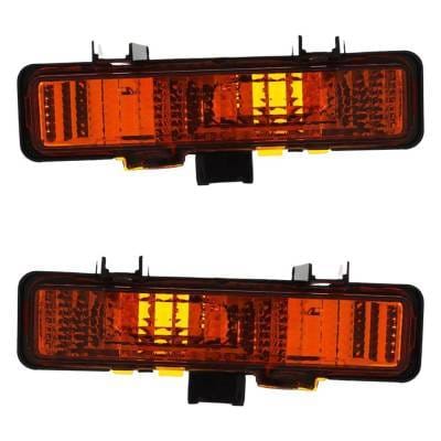 New Pair Of Daytime Running Lights Compatible With Chevrolet Gmc Oldsmobile S10 S15 S10 Blazer S15 thumbnail 5