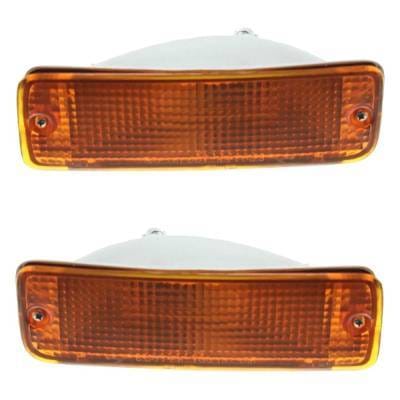 Turn Signal Light Assembly Set Compatible With 1989-1995 Toyota Pickup 2Wd 4Wd 1990-1991 4Runner thumbnail 3