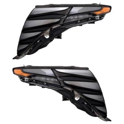 New Pair Of Daytime Running Lights Compatible With Hyundai Tucson 1.6L 2.5L 2022 2023 2024 By Part thumbnail 3