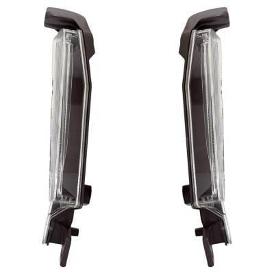 New Pair Of Daytime Running Lights Compatible With Toyota Prius 1.8L 2019 2020 2021 2022 By Part thumbnail 5