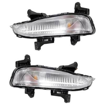 New Pair Of Daytime Running Lights Compatible With Kia Optima 1.6L 2.4L 2019 2020 By Part Numbers