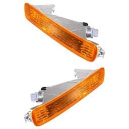 New Pair Of Daytime Running Lights Compatible With Honda Accord 2.2L 2.7L 1994 1995 By Part Numbers
