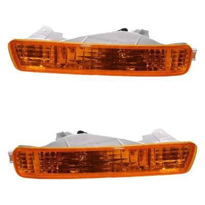 New Pair Of Daytime Running Lights Compatible With Honda Accord 2.2L 2.7L 1994 1995 By Part Numbers thumbnail 3