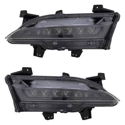 New Pair Of Daytime Running Lights Compatible With Lincoln Mkc 2015 2016 2017 2018 2019 By Part thumbnail 3
